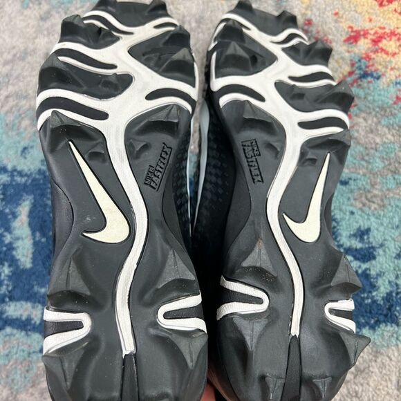 Nike Alpha Black Mens Cleats Size 9.5 AQ7653-001 - Picture 4 of 4